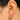Push Back Stud Earring - brass - 316 stainless steel stud - 18k Real Gold Plating - 6.97gr - MJ200958 - MinjuanRong
