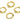 Huggie Hoop Wire Earring - Brass - Cubic Zircon - 18K Real Gold Plating - 1.2gr - MJ104061 - MinjuanRong