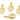 Push Back Stud Earring - Brass - Cubic Zircon - 316 Stainless Steel Stud - 18k Real Gold Plating - 4.8gr - MJ104070 - MinjuanRong