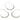 Huggie Hoop Wire Earring - BRASS - 18K Real White Gold Plating - 7.6gr - MJ101475 - MinjuanRong