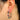 Push Back Stud Earring - Brass - Glass - 316stainless steel stud - Steel wire - 18k real white gold plating - 6gr - MJ103416 - MinjuanRong