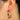 Push Back Stud Earring - Brass - Glass - 316stainless steel stud - Steel wire - 18k real white gold plating - 8.5gr - MJ103419 - MinjuanRong