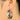 Push Back Stud Earring - BRASS - 316 STAINLESS STEEL STUD - 18K Real White Gold Plating - 21.7gr - MJ101467 - MinjuanRong
