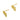 Push Back Stud Earring - Brass - 316 stainless steel stud - 18k Real Gold Plating - 1.6gr - MJ102688 - MinjuanRong
