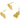 Push Back Stud Earring - Brass - 316 stainless steel stud - 18k Real Gold Plating - 1.6gr - MJ102688 - MinjuanRong