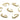 Cuff Earring - Brass- Zircon - 18K Real Gold Plated Brass - 4.4gr - MJ200555 - MinjuanRong