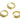 Huggie Hoop Wire Earring - Brass - cubic zircon - 18K Real Gold Plating - 4.2gr - MJ101899 - MinjuanRong