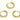 Huggie Hoop Wire Earring - Brass - 18K Real Gold Plating - 3.2gr - MJ101883 - MinjuanRong