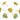 Push Back Stud Earring - Brass - Enamel - Cubic Zircon - Brass Stud - 18K Real Gold Plating - 1.3gr - MJ103372 - MinjuanRong