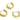 Huggie Hoop Wire Earring - Brass - Cubic Zircon - 18K Real Gold Plating - 4gr - MJ101921 - MinjuanRong