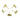 Push Back Stud Earring - Brass - Enamel - Cubic Zircon - Brass Stud - 18K Real Gold Plating - 1.1gr - MJ103379 - MinjuanRong