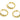 Huggie Hoop Wire Earring - Brass - Cubic Zircon - 18K Real Gold Plating - 5.1gr - MJ101923 - MinjuanRong