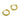 Huggie Hoop Wire Earring - Brass - Enamel - Cubic Zircon - 18K Real Gold Plating - 2gr - MJ103244 - MinjuanRong