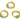 Huggie Hoop Wire Earring - Brass - Enamel - Cubic Zircon - 18K Real Gold Plating - 2.7gr - MJ103226 - MinjuanRong