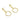Push Back Stud Earring - Brass - 316 Stainless Steel Stud - 18K Real Gold Plating - 10.5gr - MJ101969 - MinjuanRong