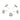Push Back Stud Earring - Brass - Cubic Zircon - 316 stainless steel stud - 18k real white gold plating - 1.5gr - MJ102759 - MinjuanRong