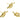 Push Back Stud Earring - BRASS - 18K Real Gold Plating - 4.55gr - MJ200835 - MinjuanRong