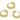 Huggie Hoop Wire Earring - Brass - 18K Real gold plating - 2.9gr - MJ102029 - MinjuanRong