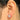 c - Brass - cubic zircon - 316 stainless Steel Stud - 18K Real White Gold Plating - 3.8gr - MJ101827 - MinjuanRong