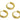 Huggie Hoop Wire Earring - Brass - Cubic Zircon - 18K Real gold plating - 4.3gr. - MJ102027 - MinjuanRong
