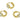 Huggie Hoop Wire Earring - Brass - Cubic Zircon - 18K Real gold plating - 2.8gr. - MJ102030 - MinjuanRong