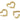 Huggie Hoop Wire Earring - Brass - Brass Stud - 18K Real Gold Plated Brass - 7.5gr - MJ200280 - MinjuanRong