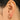 Huggie Hoop Wire Earring - Brass - 18k Real Gold Plating - 3.3gr - MJ101595 - MinjuanRong