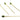 Hairpin - Acetate - Alloy - Gold Plating - 12gr - MJ103994 - MinjuanRong
