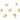 Push Back Stud Earring - Brass - 18K Real Gold Plating - 3.9gr - MJ200602 - MinjuanRong