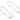 Wire Hook Earring - Brass - 18K Real White Gold Plated Brass - 3.9gr - MJ101083 - MinjuanRong