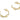 Cuff Earring - Brass - 18K Real Gold Plated Brass - 3.9gr - MJ200584 - MinjuanRong