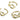 Cuff Earring - Brass - 18K Real Gold Plating - 4.8gr - MJ200563 - MinjuanRong