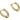 Huggie Hoop Wire Earring - Brass - 18K Real Gold Plated Brass - 3.7gr - MJ201799 - MinjuanRong