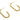 Push Back Stud Earring - Brass - Iron stud - 18K Real Gold Plated Brass - 5.5gr - MJ201785 - MinjuanRong