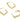 Push Back Stud Earring - Brass - Stainless steel stud - 18K Real Gold Plated Brass - 5.2gr - MJ201766 - MinjuanRong
