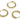 Huggie Hoop Wire Earring - Brass - Zircon - Brass Stud - 18K Real Gold Plated Brass - 4.6gr - MJ201906 - MinjuanRong