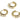 Huggie Hoop Wire Earring - brass - zircon - brass Stud - 18K Real Gold Plated Brass - 4.9gr - MJ101836 - MinjuanRong