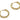 Huggie Hoop Wire Earring - Brass - Brass Stud - 18K Real Gold Plated Brass - 2.57gr - MJ200860 - MinjuanRong
