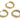 Huggie Hoop Wire Earring - brass - 18K Real Gold Plated - 5.4gr - MJ100508 - MinjuanRong