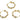 Huggie Hoop Wire Earring - Brass - zircon - brass Stud - 18K Real Gold Plated - 6.6gr - MJ100345 - MinjuanRong