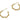 Push Back Stud Earring - Brass - Stainless steel stud - 18K Real Gold Plated Brass - 3.9gr - MJ200548 - MinjuanRong
