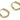Huggie Hoop Wire Earring - Brass - Brass stud - 18K Real Gold Plated Brass - 4.1gr - MJ200289 - MinjuanRong