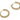 Huggie Hoop Wire Earring - Brass - 18K Real Gold Plated Brass - 5.7gr - MJ201899 - MinjuanRong