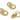 Huggie Hoop Wire Earring - Brass - Zircon - 18K Real GOld Plated Brass - 5.6gr - MJ201777 - MinjuanRong