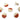 Push Back Stud Earring - Resin - Wood - 316 Surgical Stainless Steel Stud - Red - 2.9gr - MJ200736 - MinjuanRong