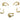 Huggie Hoop Wire Earring - Brass - Cubic Zircon - 18K Real Gold Plating - 1.8gr - MJ100705 - MinjuanRong
