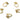 Cuff Earring - Brass - Zircon - 18K Real Gold Plated Brass - 5.7gr - MJ102124 - MinjuanRong