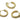 Huggie Hoop Wire Earring - Brass - Zircon - 316 Stainless Steel Stud - 18K Real Gold Plated - 5.3gr - MJ100685 - MinjuanRong