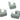 Push Back Stud Earring - Guger Tree Wood - Silver Plated Brass Stud - 4.6gr - MJ200746 - MinjuanRong