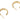 Push Back Stud Earring - Brass - stainless steel stud - 18K Real Gold Plated - 3.12gr - MJ100650 - MinjuanRong